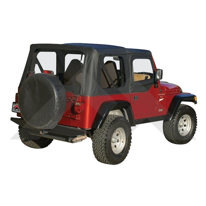 Replacement Soft Top (Black Diamond): RT Off-Road