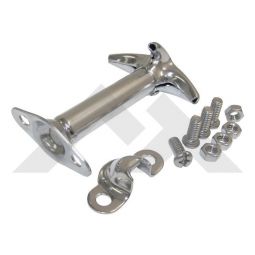 Hood Catch Kit (Stainless)