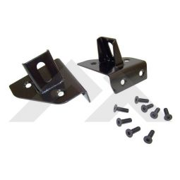 Windshield Light Bracket Kit (Black)