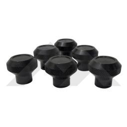 Dash Control Knob Set (Black)