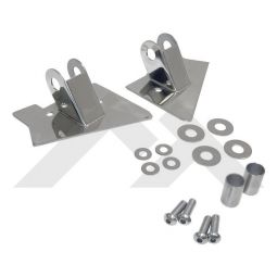 Mirror Relocation Brackets (Stainless)