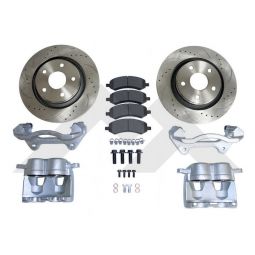 Big Brake Kit (Front-Drilled and Slotted)