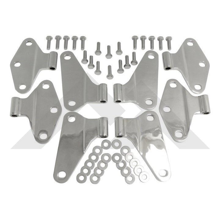 Body Door Hinge Set (Stainless): RT Off-Road