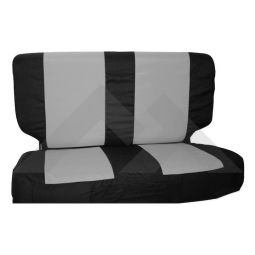 Seat Cover Set (Rear-Black/Gray)